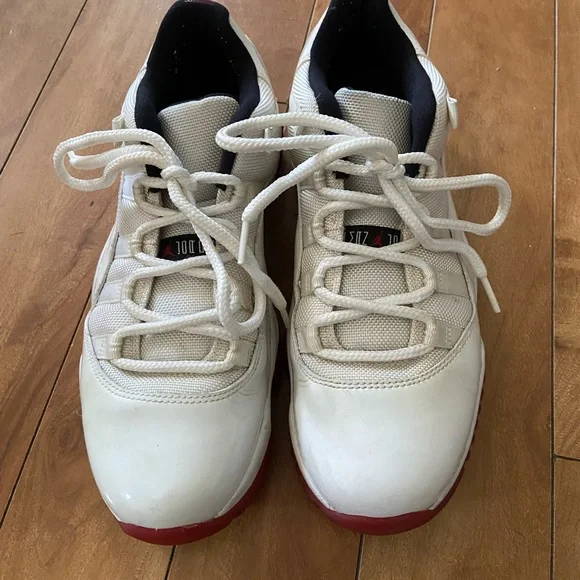 COPY - Air Jordan 11 Low Cherry Bottom Retro Sneakers Men’s Size 8 528895-101 - Picture 7 of 8